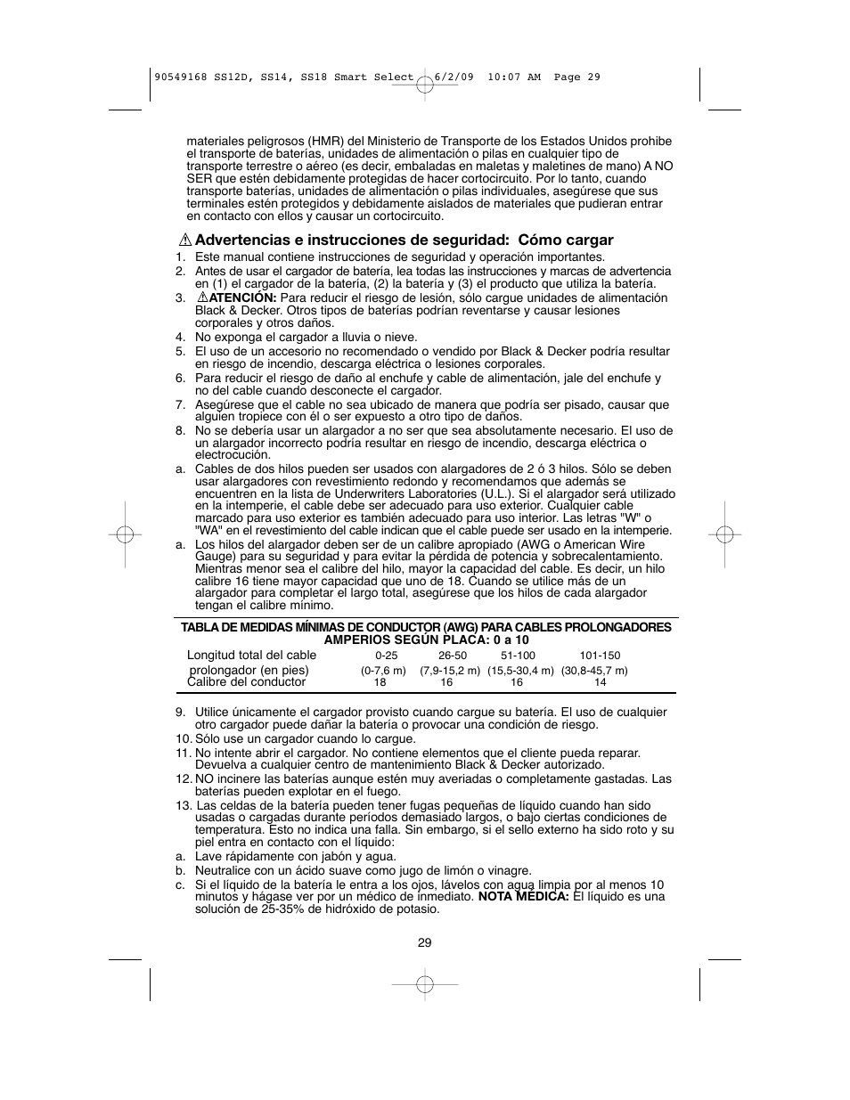 Black & Decker SS14 User Manual | Page 29 / 36
