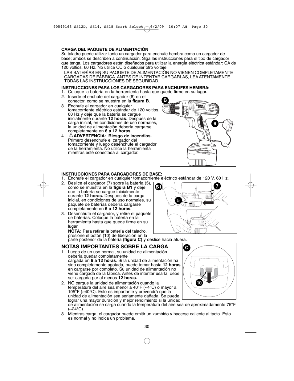 Black & Decker SS14 User Manual | Page 30 / 36