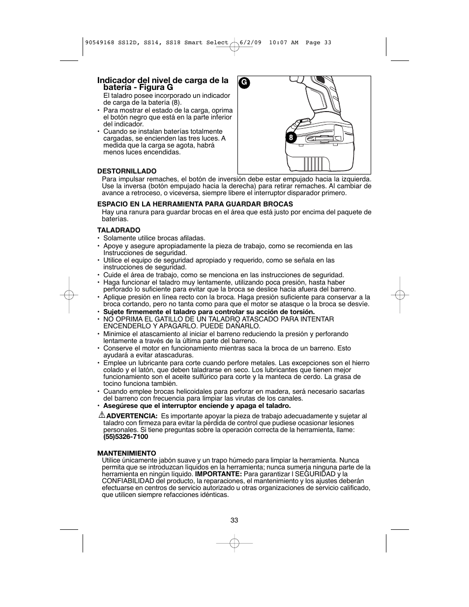 Black & Decker SS14 User Manual | Page 33 / 36
