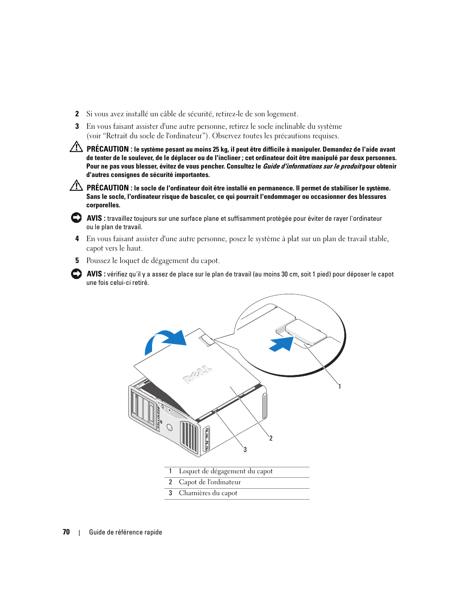 Dell Precision 690 User Manual | Page 70 / 184