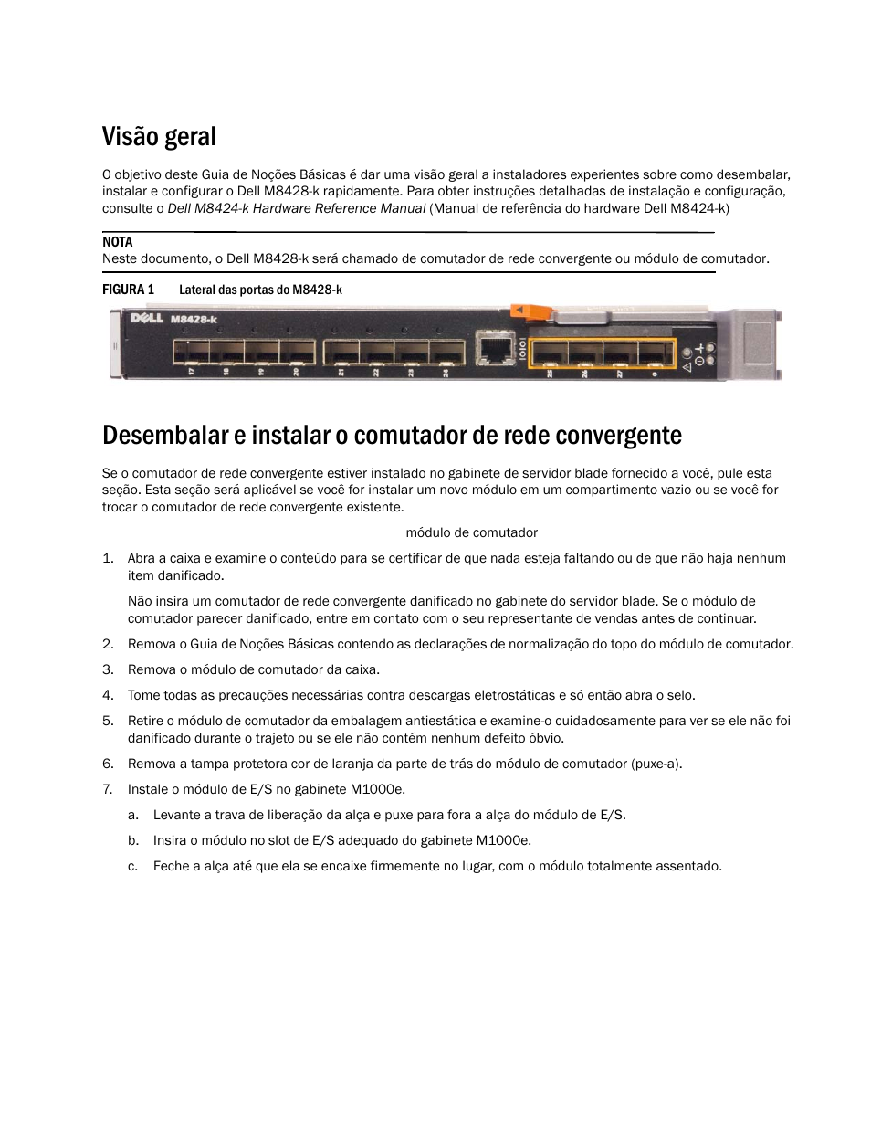 Visão geral | Dell POWEREDGE M1000E User Manual | Page 131 / 202