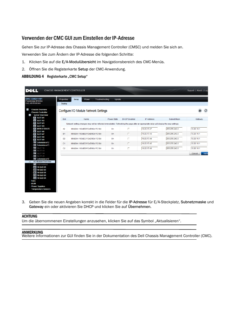 Dell POWEREDGE M1000E User Manual | Page 72 / 202