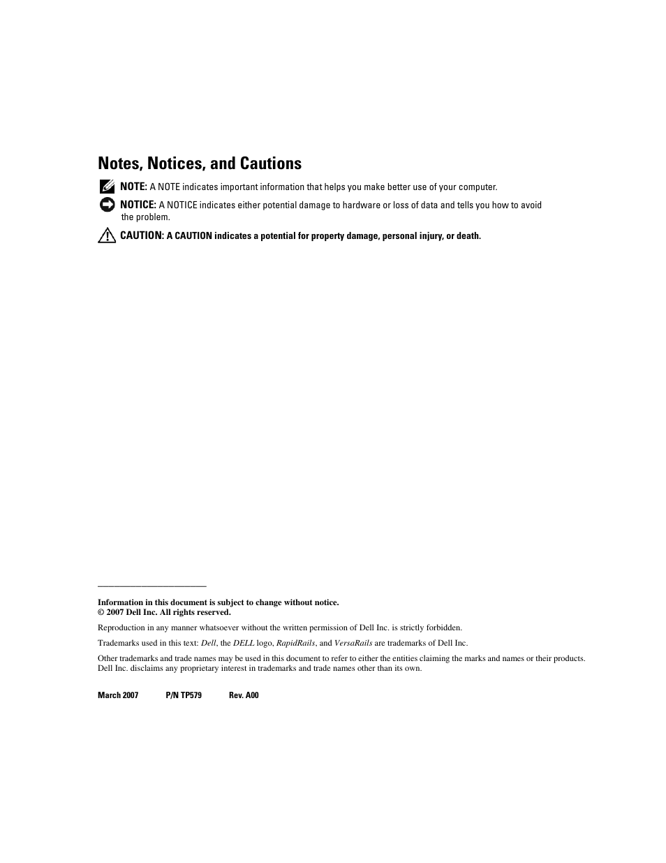 Dell Precision R5400 (Mid 2008) User Manual | Page 4 / 112
