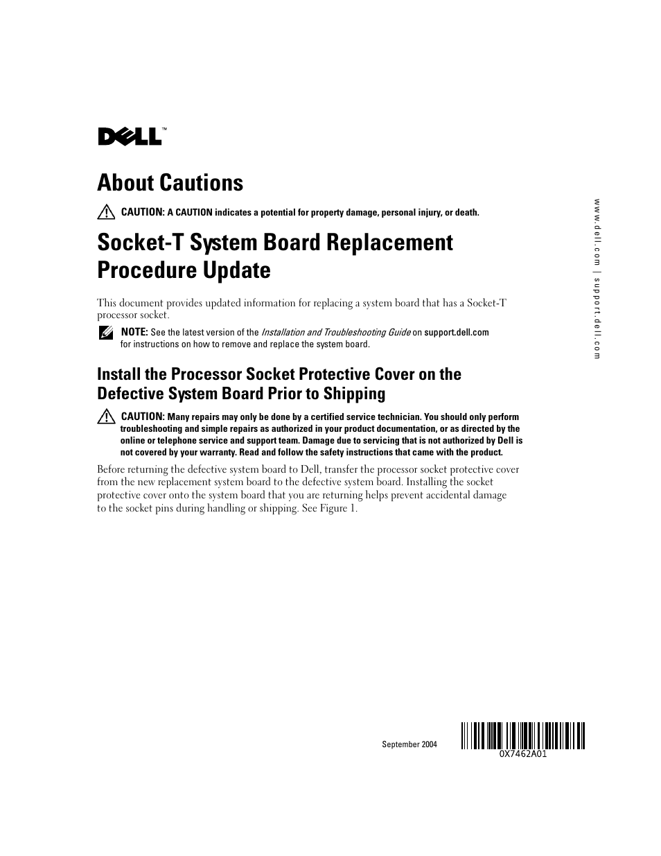 Dell PowerEdge SC 420 User Manual | 14 pages