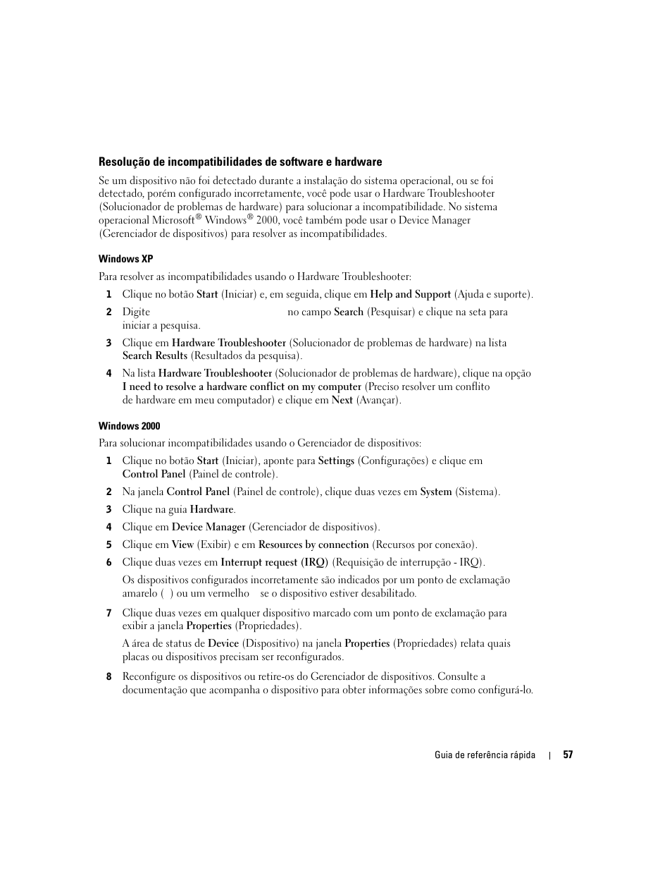 Dell OptiPlex 170L User Manual | Page 57 / 100
