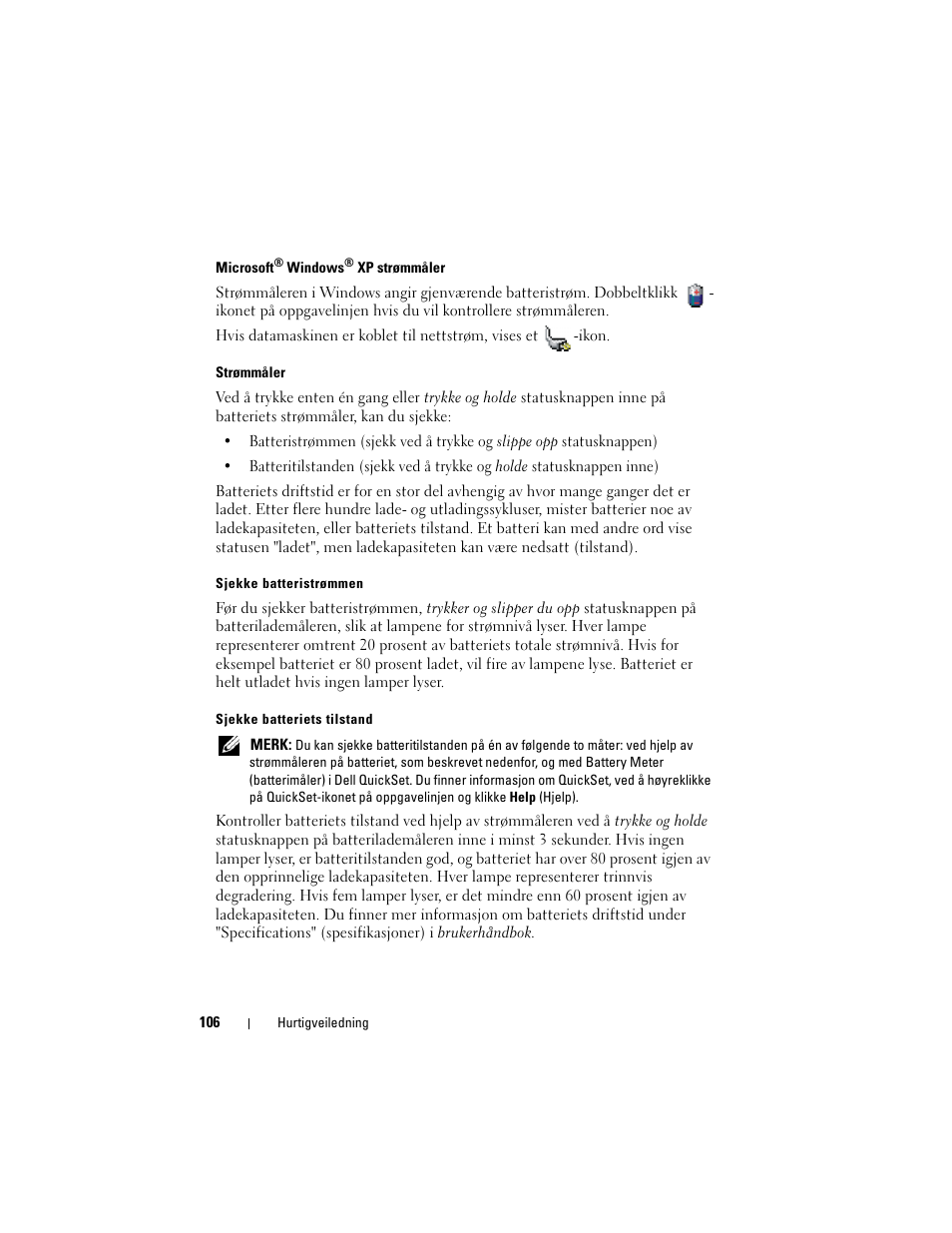 Dell Precision M2300 (Late 2007) User Manual | Page 106 / 148