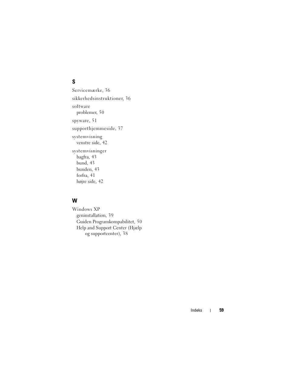 Dell Precision M2300 (Late 2007) User Manual | Page 59 / 148