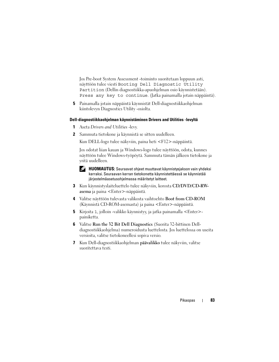 Dell Precision M2300 (Late 2007) User Manual | Page 83 / 148