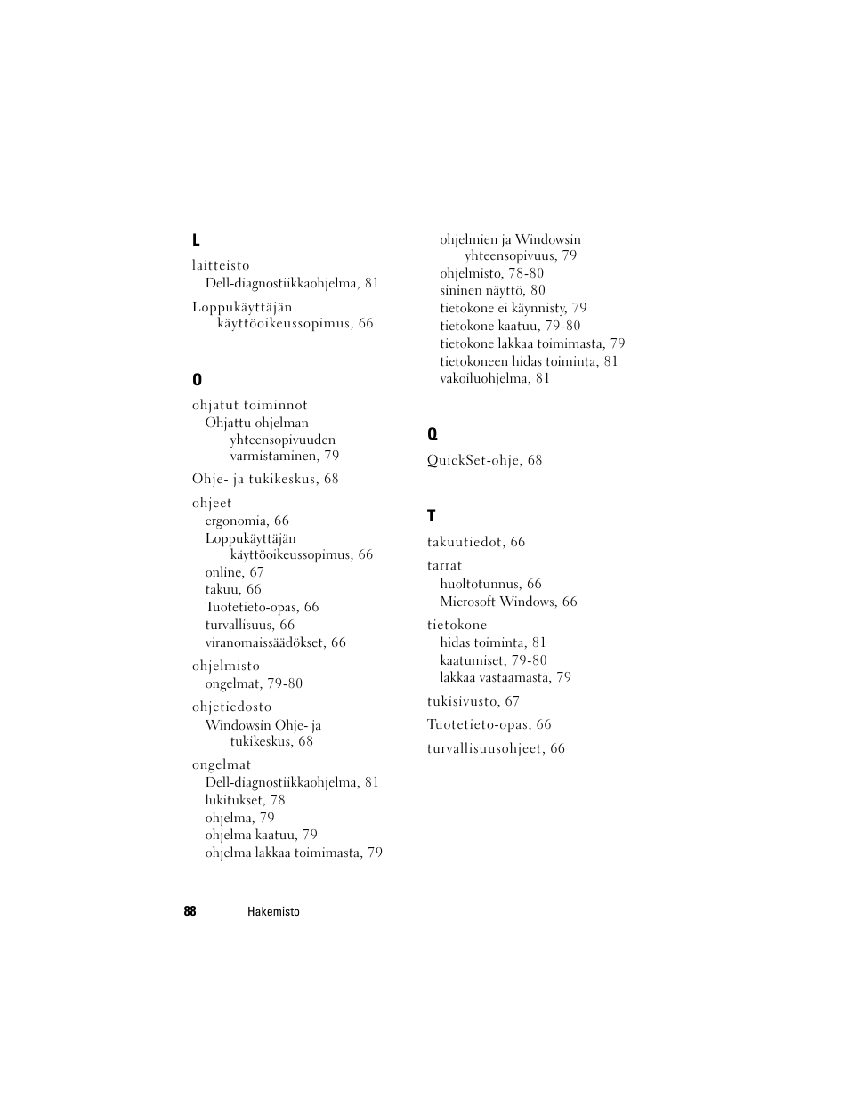 Dell Precision M2300 (Late 2007) User Manual | Page 88 / 148