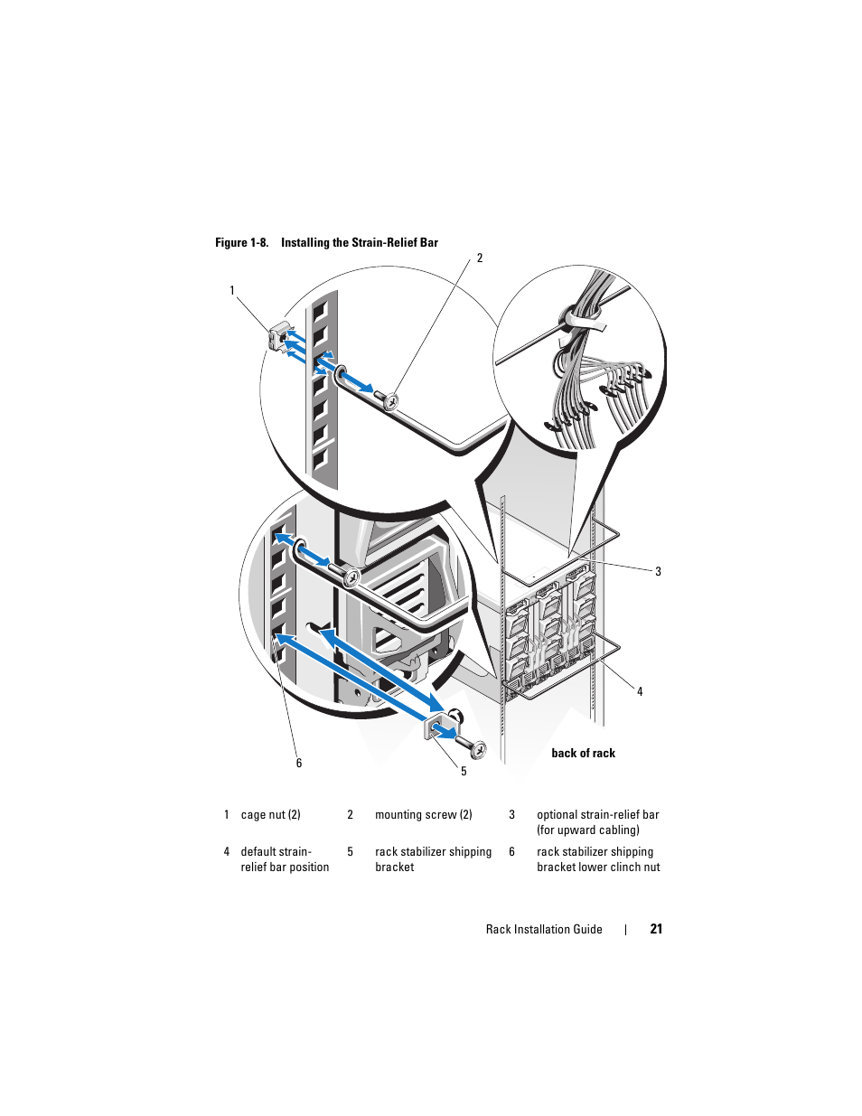 Move modules (see figure 1-8), See figure 1-8 and figure | Dell PowerEdge M610x User Manual | Page 23 / 144