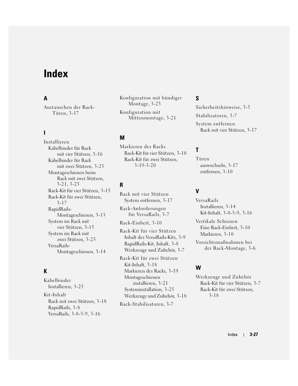 Index | Dell PowerEdge 1850 User Manual | Page 79 / 134