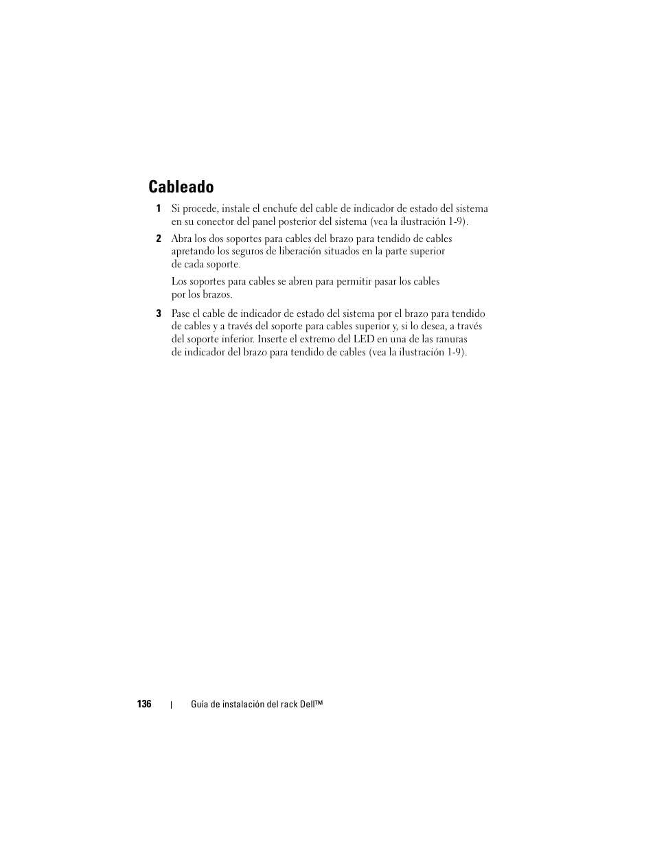 Cableado | Dell PowerEdge R905 User Manual | Page 138 / 142