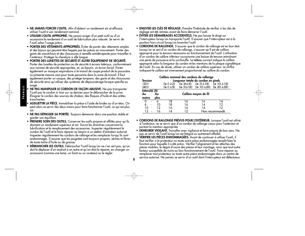 Black & Decker TV800 User Manual | Page 8 / 16