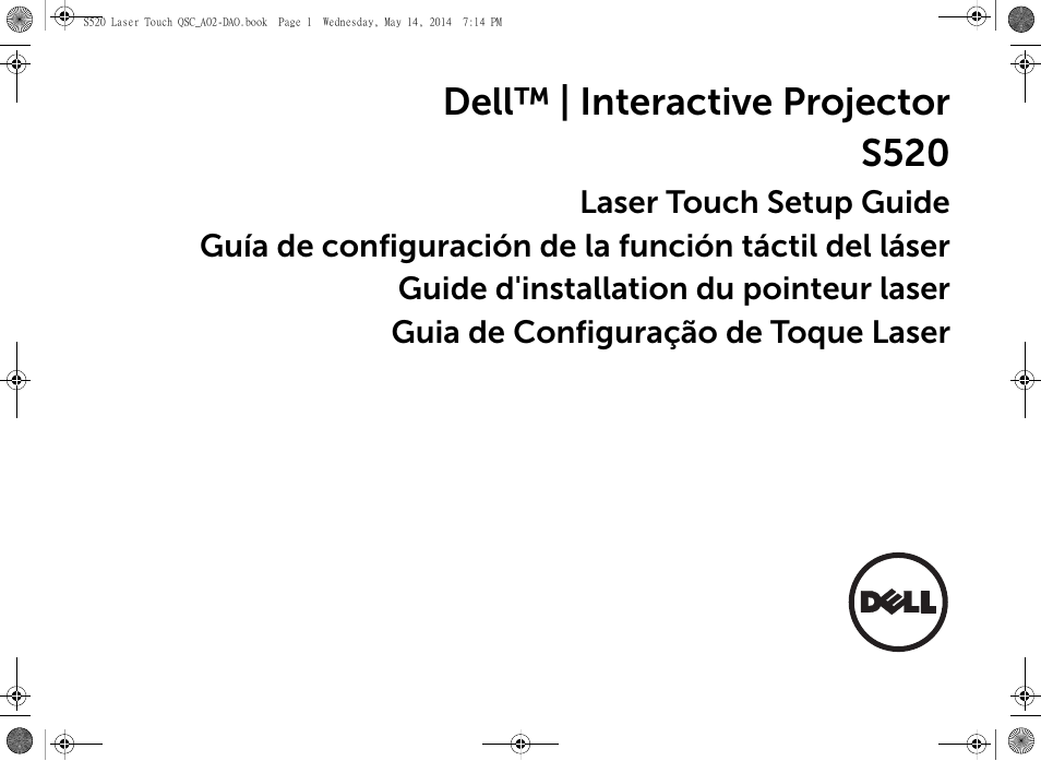 Dell S520 Projector User Manual | 60 pages