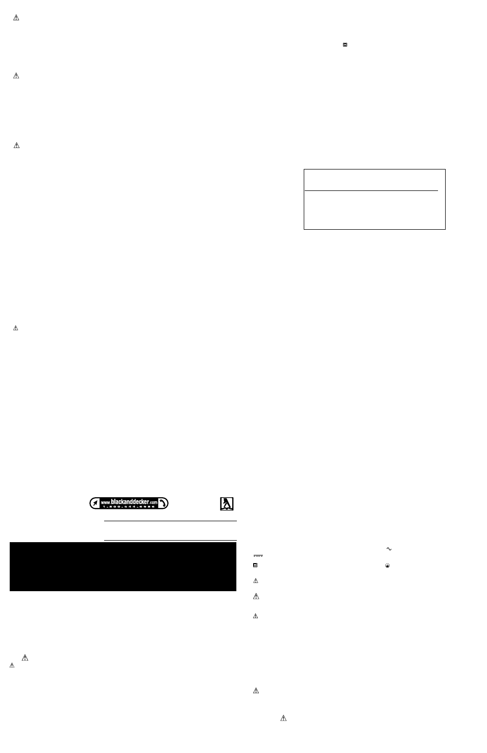 Guide d’utilisation, Renseignements importants, Odèle ro100 | Black & Decker RO100 User Manual | Page 2 / 4