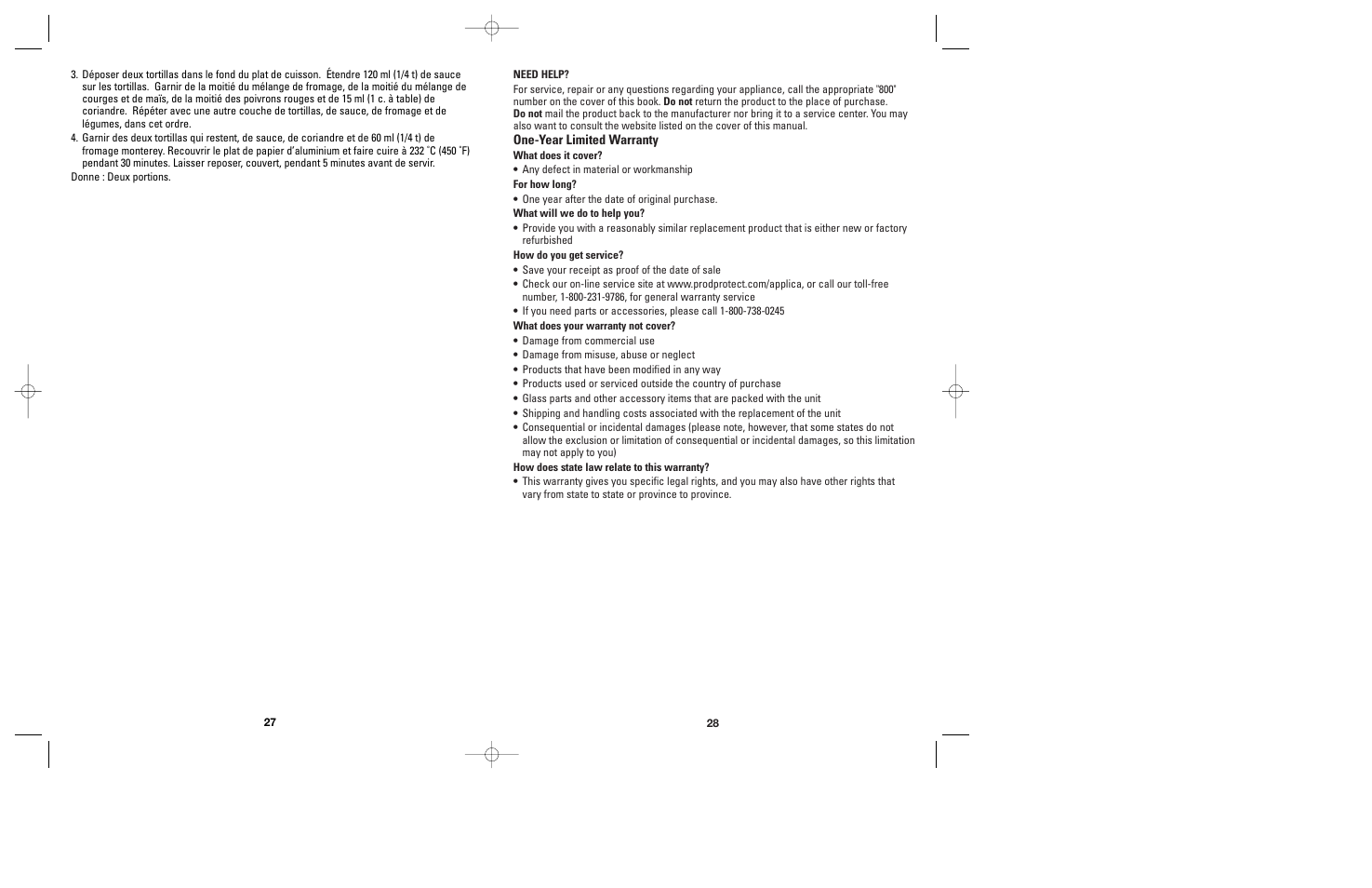 Black & Decker CTO9500 User Manual | Page 15 / 17