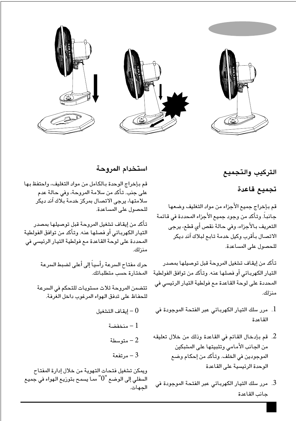 ªéàdgh ö«cîdg ióyéb ™«ªœ, Ámhôÿg ωgóîà°sg | Black & Decker FD1600 User Manual | Page 11 / 21