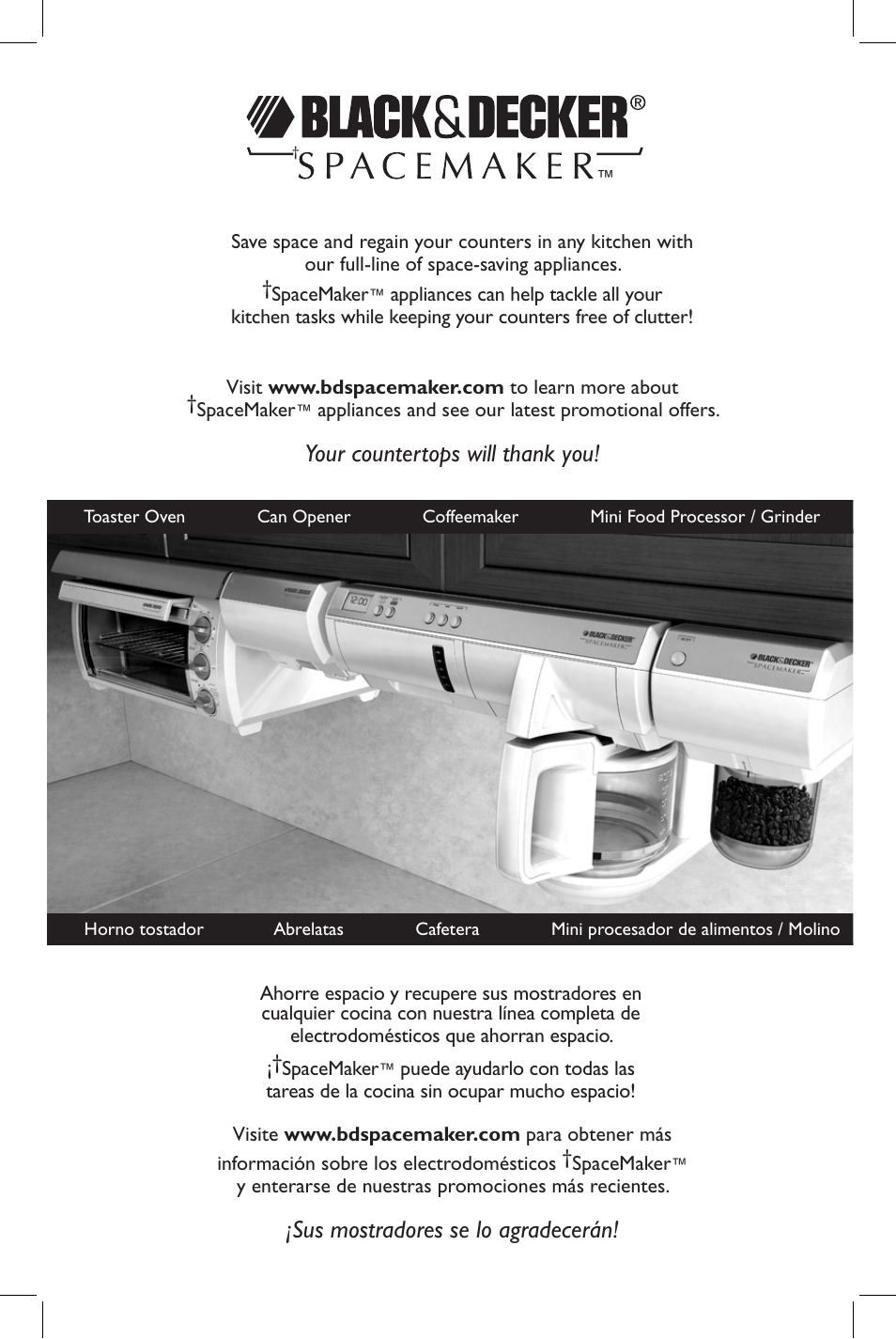 Black & Decker CO100B User Manual | Page 15 / 15