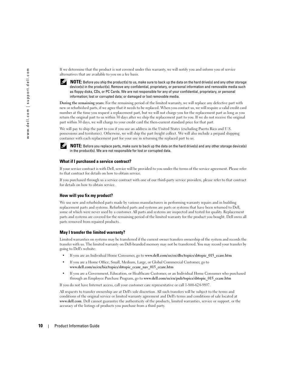 Dell LCD TV W4200 User Manual | Page 12 / 74