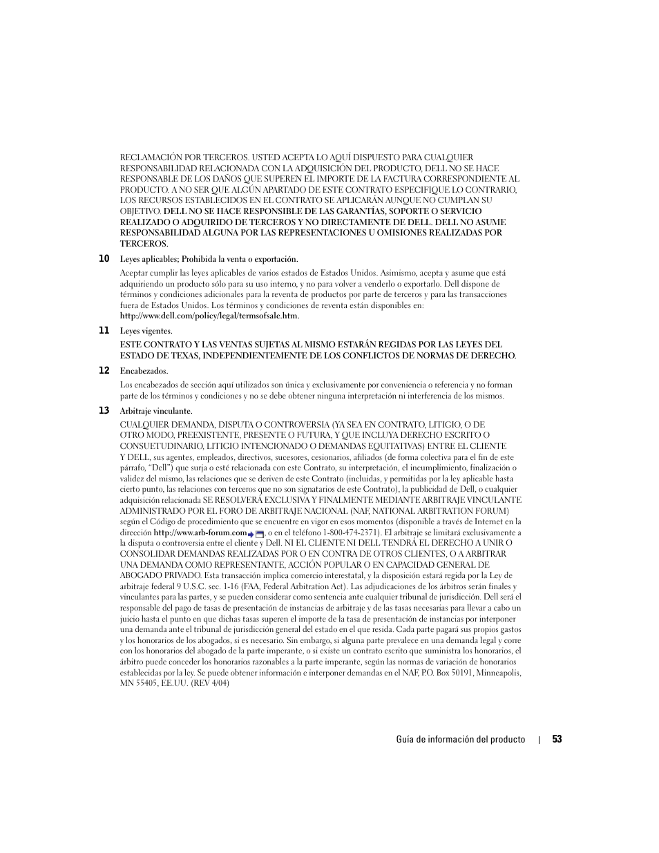 Dell LCD TV W4200 User Manual | Page 55 / 74