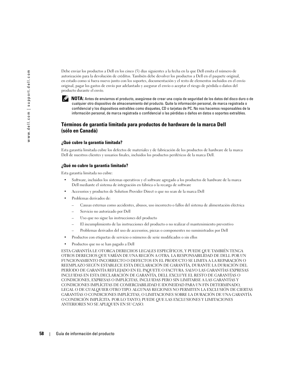 Dell LCD TV W4200 User Manual | Page 60 / 74