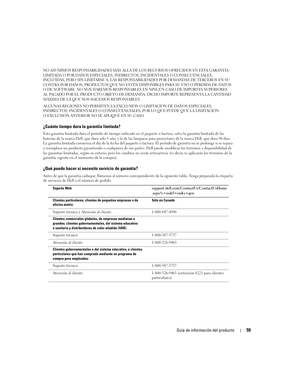 Dell LCD TV W4200 User Manual | Page 61 / 74