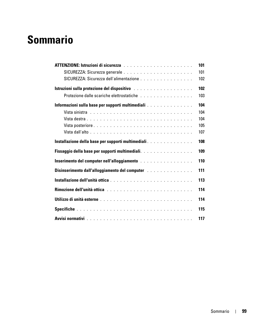 Dell Latitude D430 (Mid 2007) User Manual | Page 101 / 142