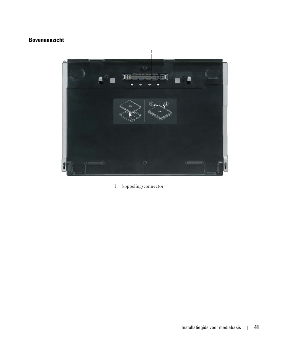 Bovenaanzicht | Dell Latitude D430 (Mid 2007) User Manual | Page 43 / 142
