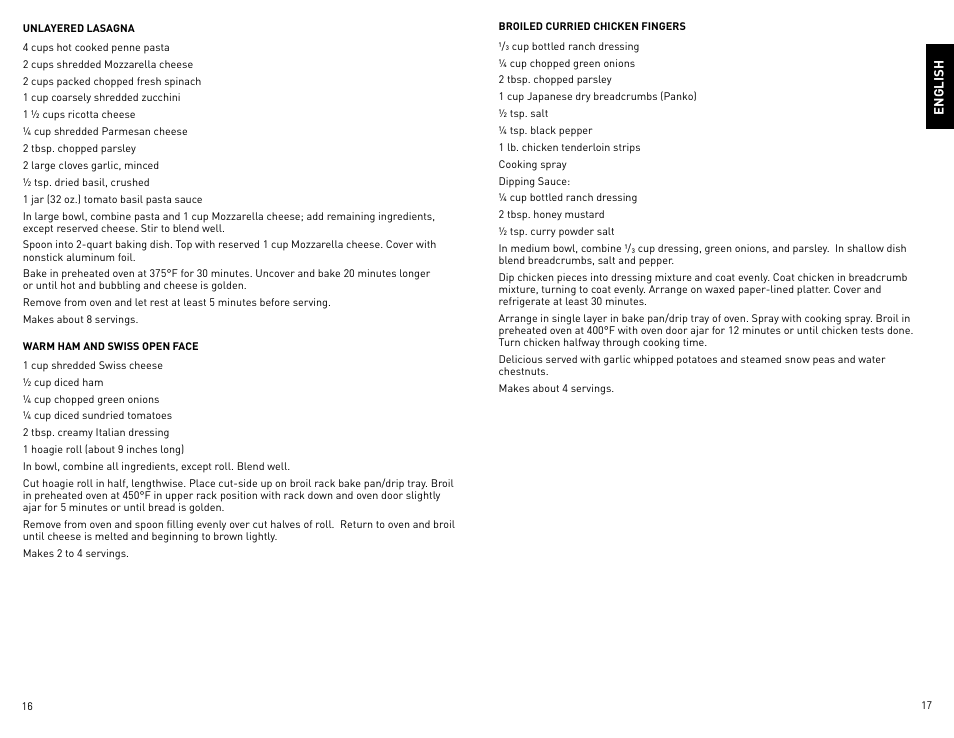 Black & Decker Perfect Broil CTO4400B-11G User Manual | Page 9 / 35