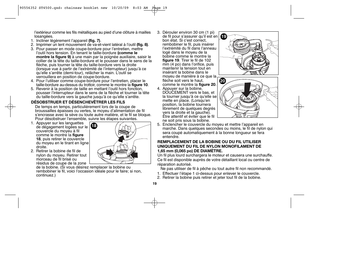 Black & Decker ST7700 User Manual | Page 19 / 36