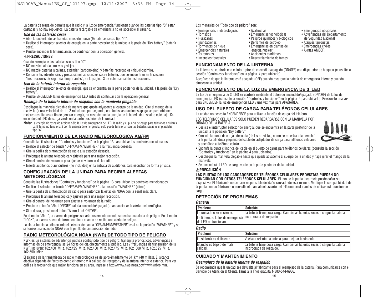 Black & Decker WS100AB User Manual | Page 8 / 8