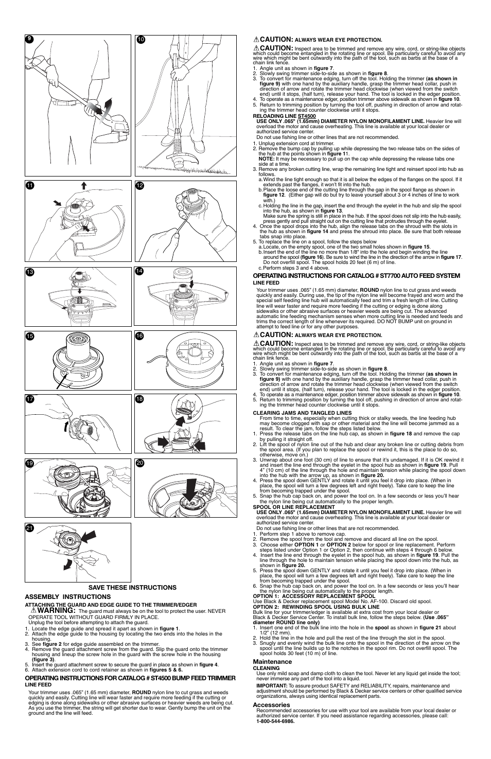 Warning | Black & Decker 90508813 User Manual | Page 2 / 6