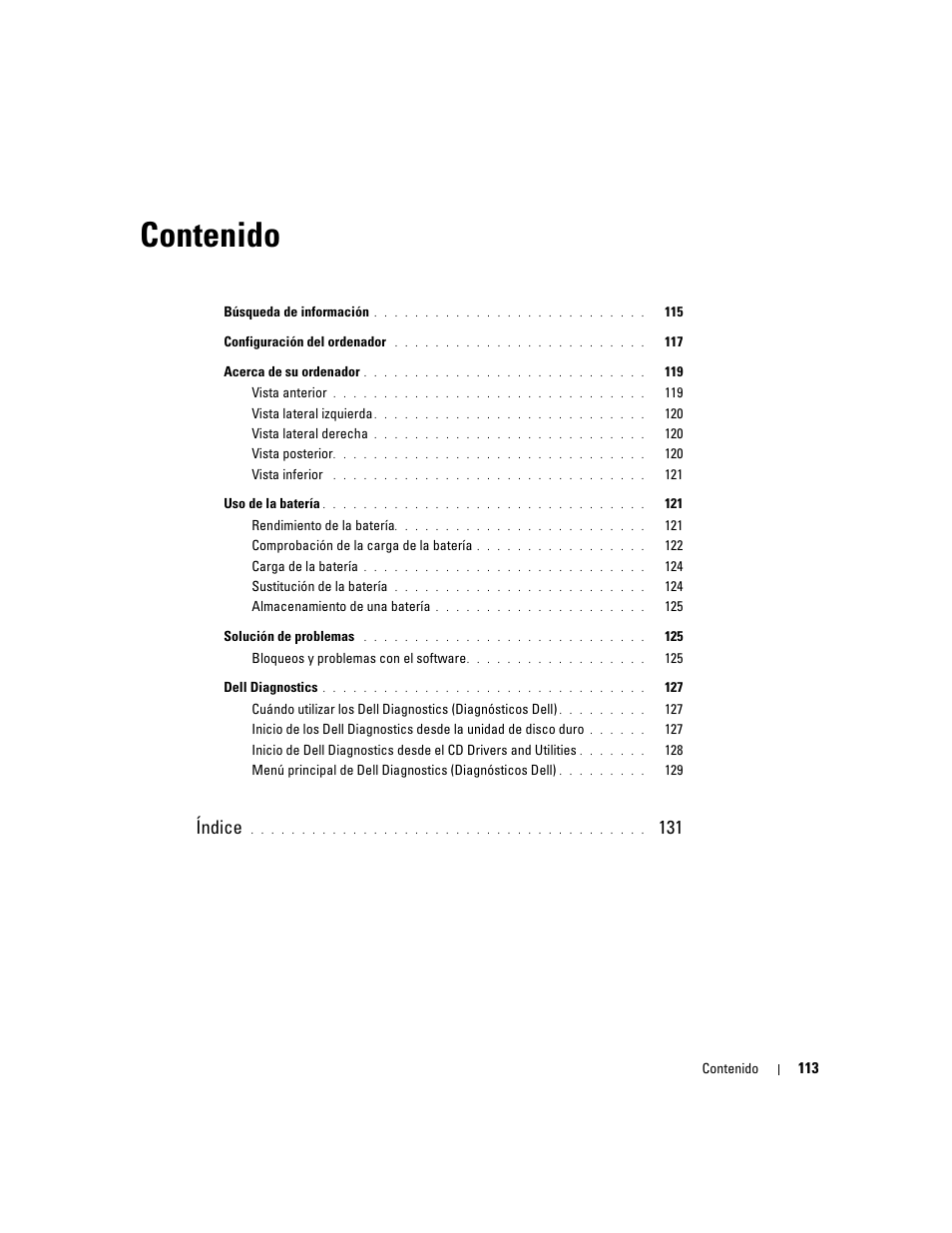 Dell Latitude 131L User Manual | Page 113 / 132