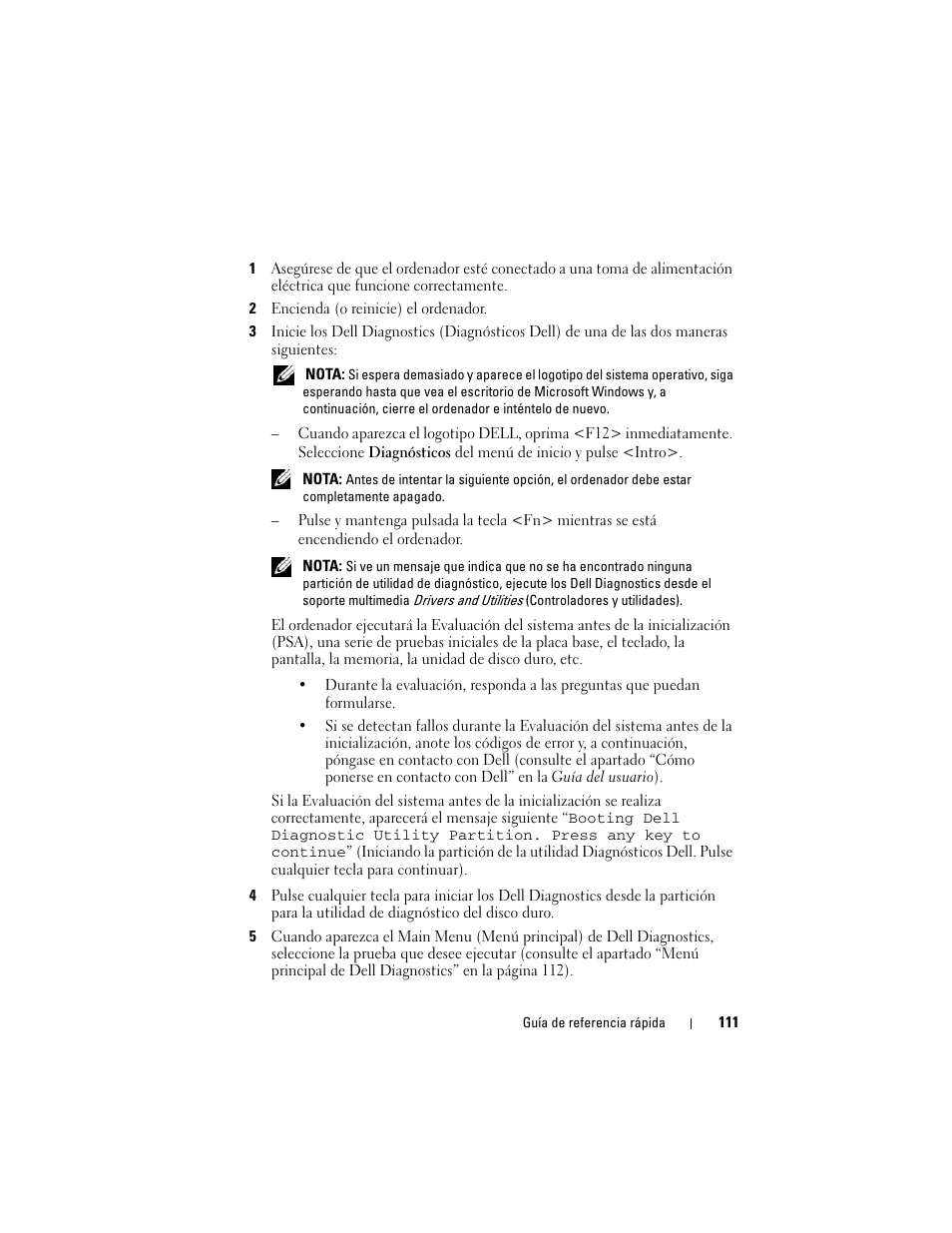 Dell Precision M6300 (Late 2007) User Manual | Page 111 / 116