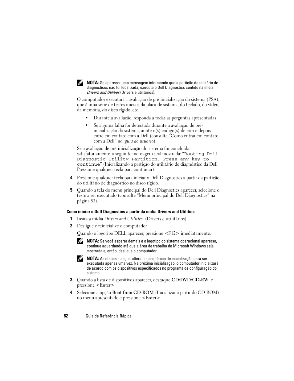 Dell Precision M6300 (Late 2007) User Manual | Page 82 / 116