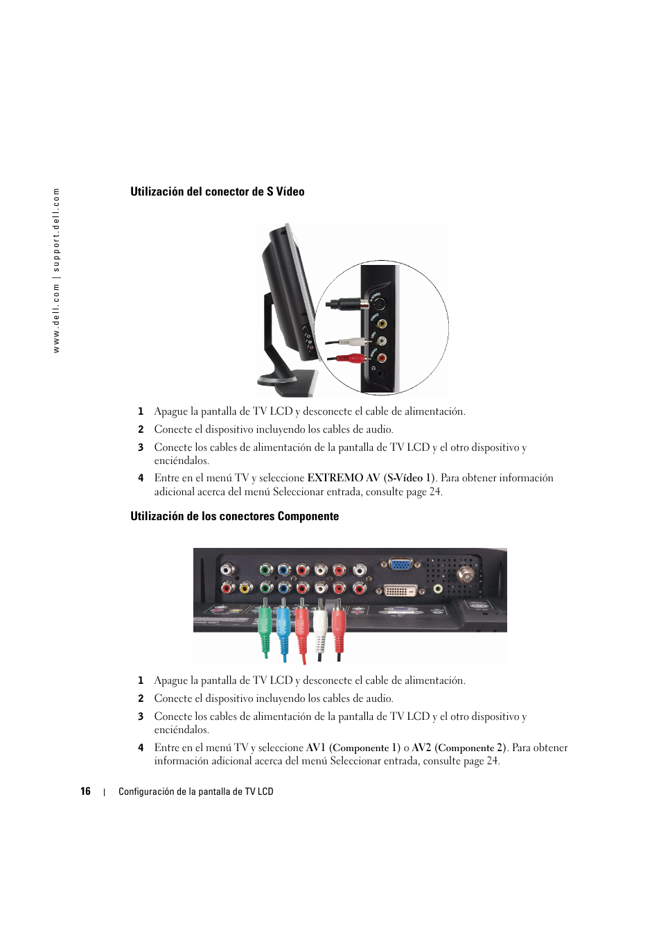 Dell LCD TV W2306C User Manual | Page 76 / 180