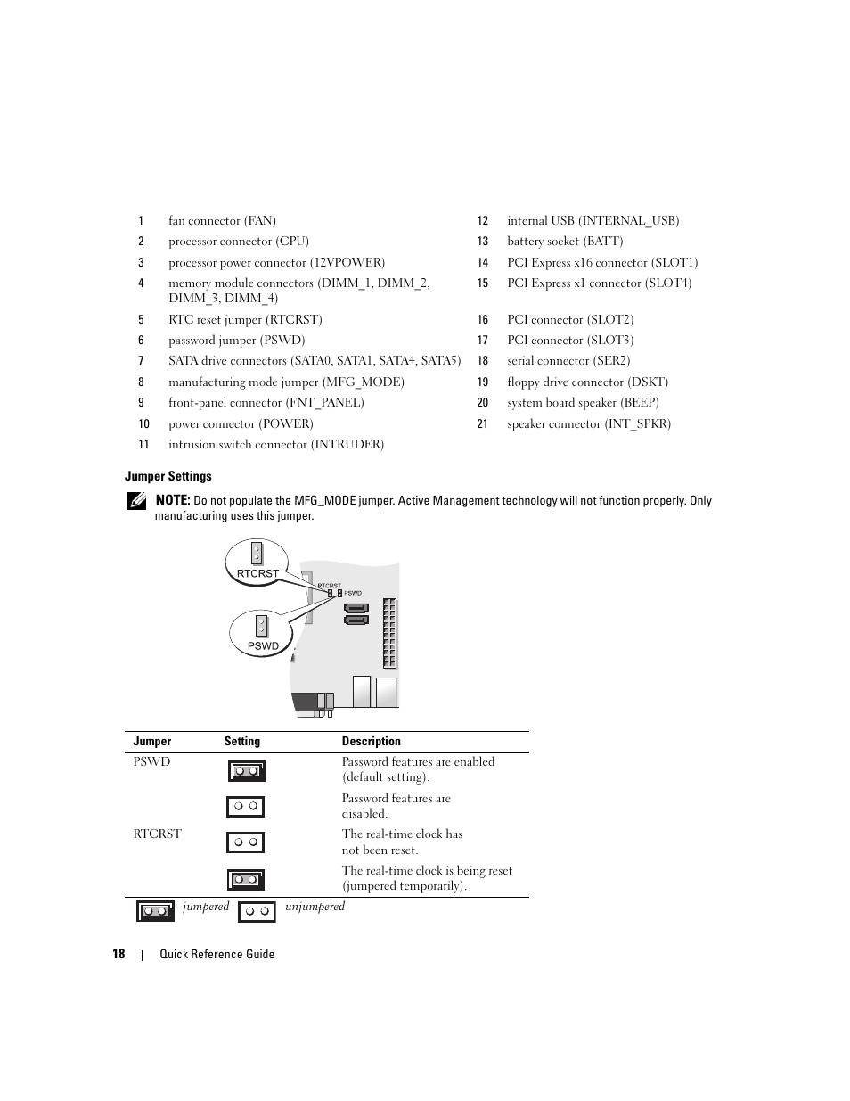 Dell OptiPlex 745c (Early 2007) User Manual | Page 18 / 110