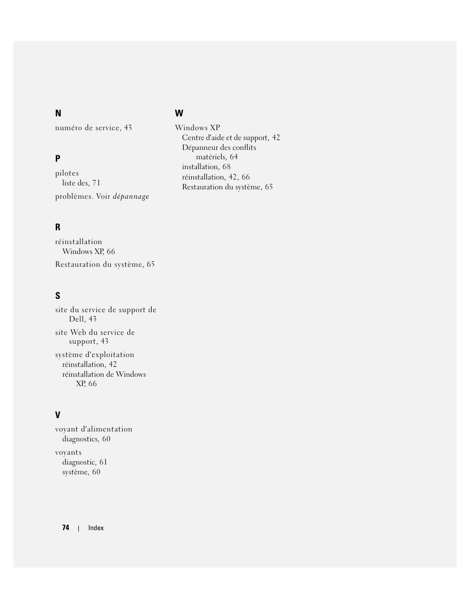 Dell OptiPlex 745c (Early 2007) User Manual | Page 74 / 110