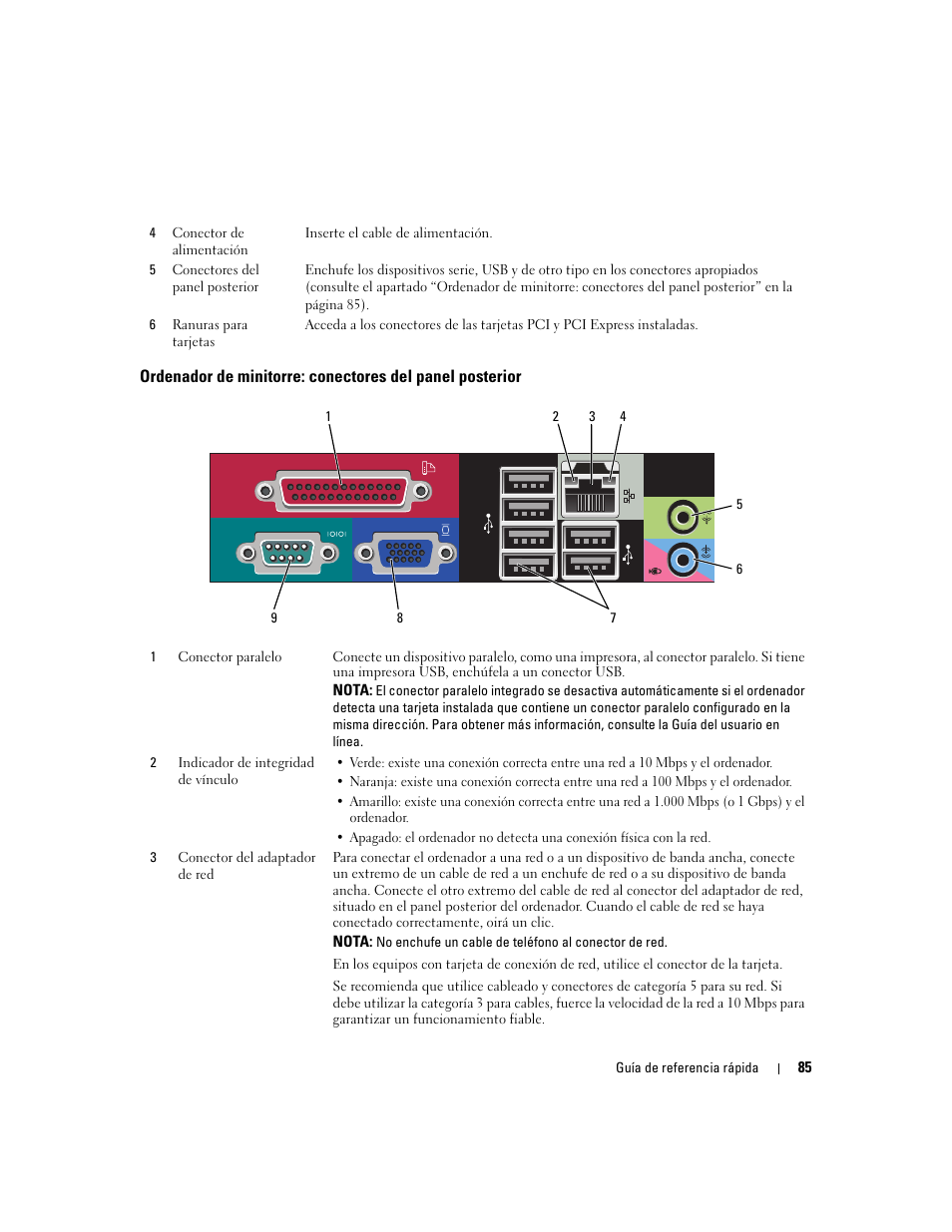 Dell OptiPlex 745c (Early 2007) User Manual | Page 85 / 110