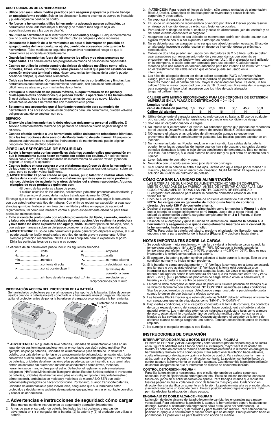 Black & Decker HPD1200 User Manual | Page 5 / 6