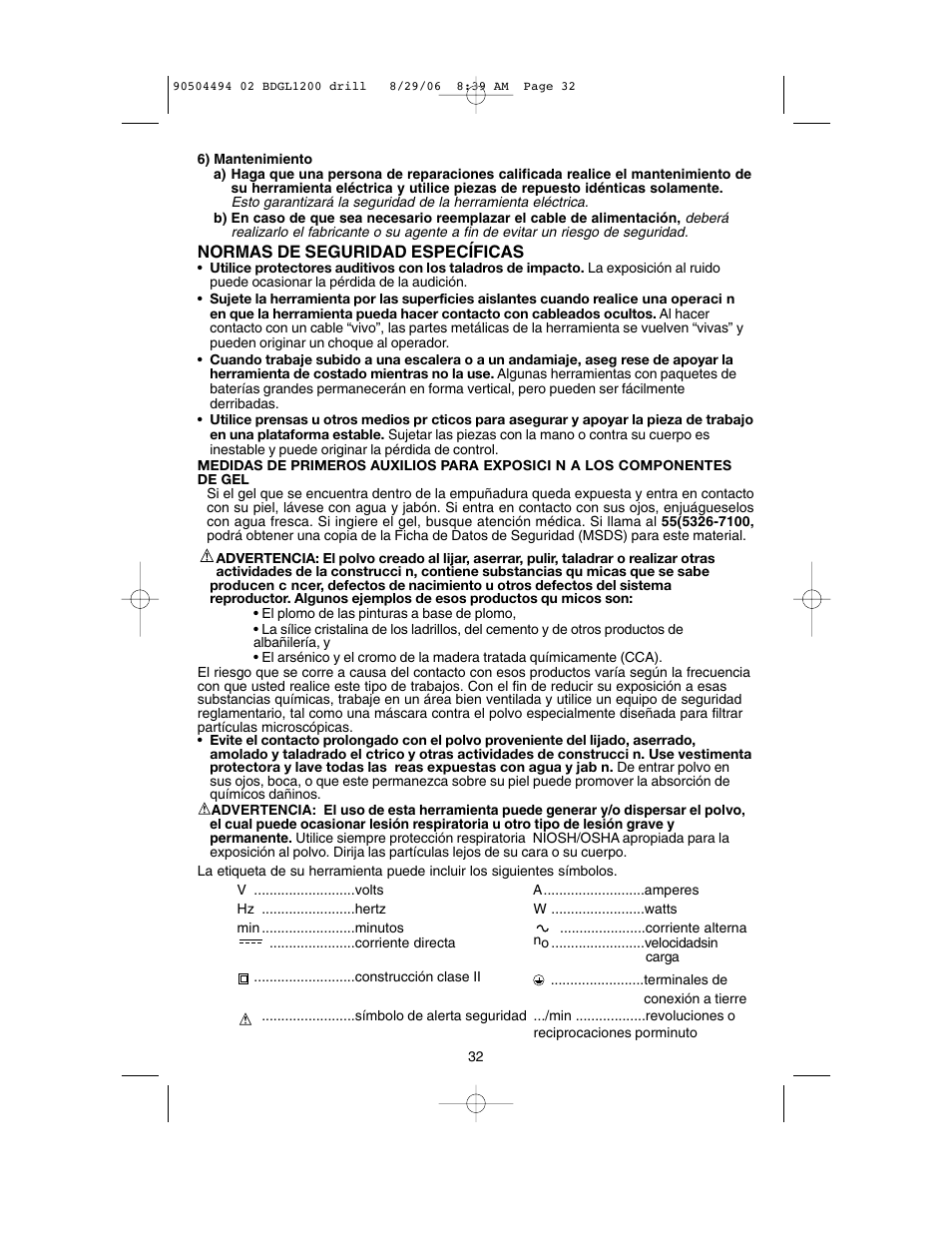 Black & Decker 90504494 User Manual | Page 32 / 44
