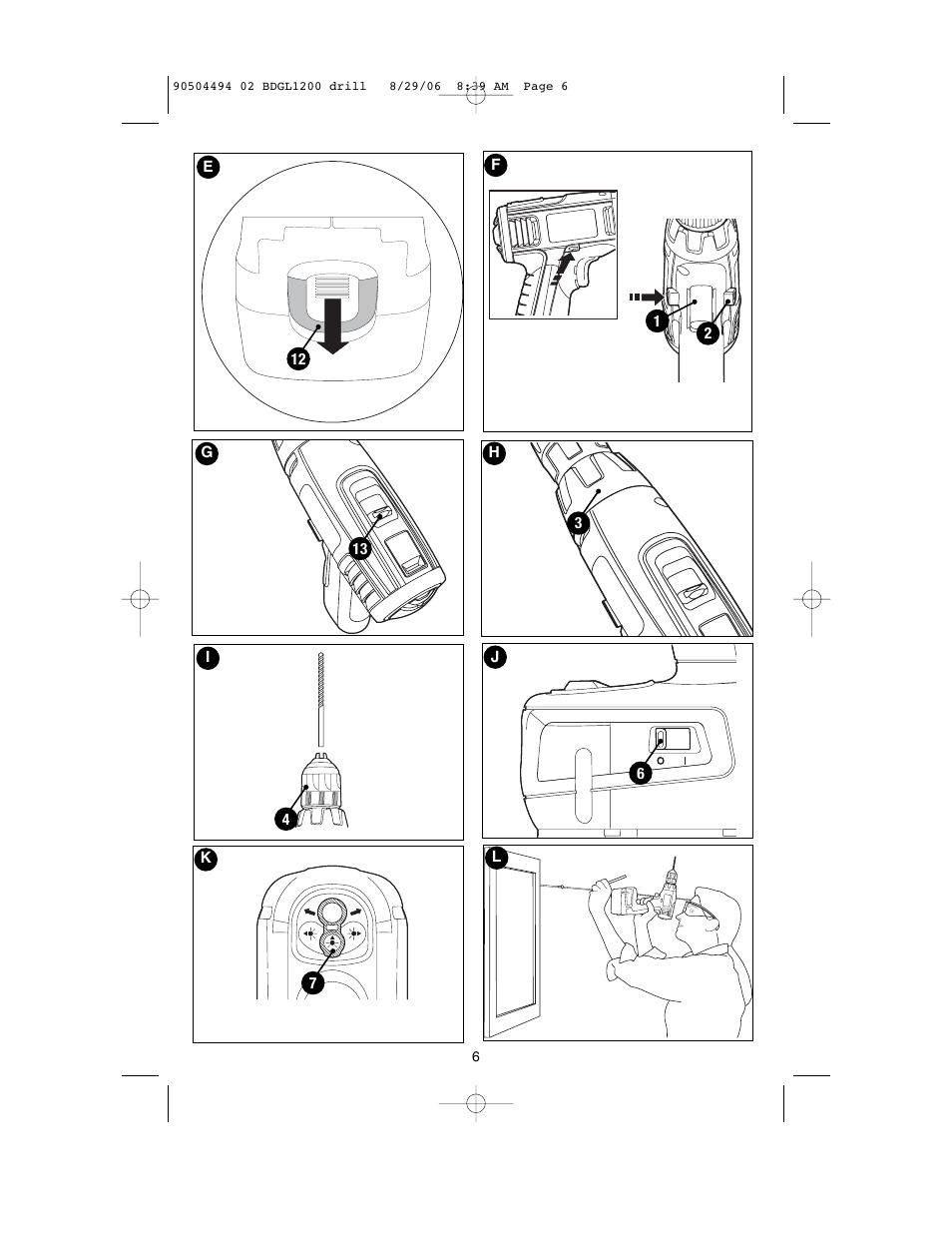 Black & Decker 90504494 User Manual | Page 6 / 44