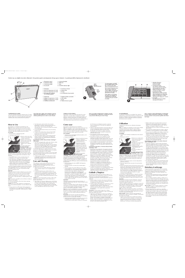 Black & Decker 200CV User Manual | 2 pages