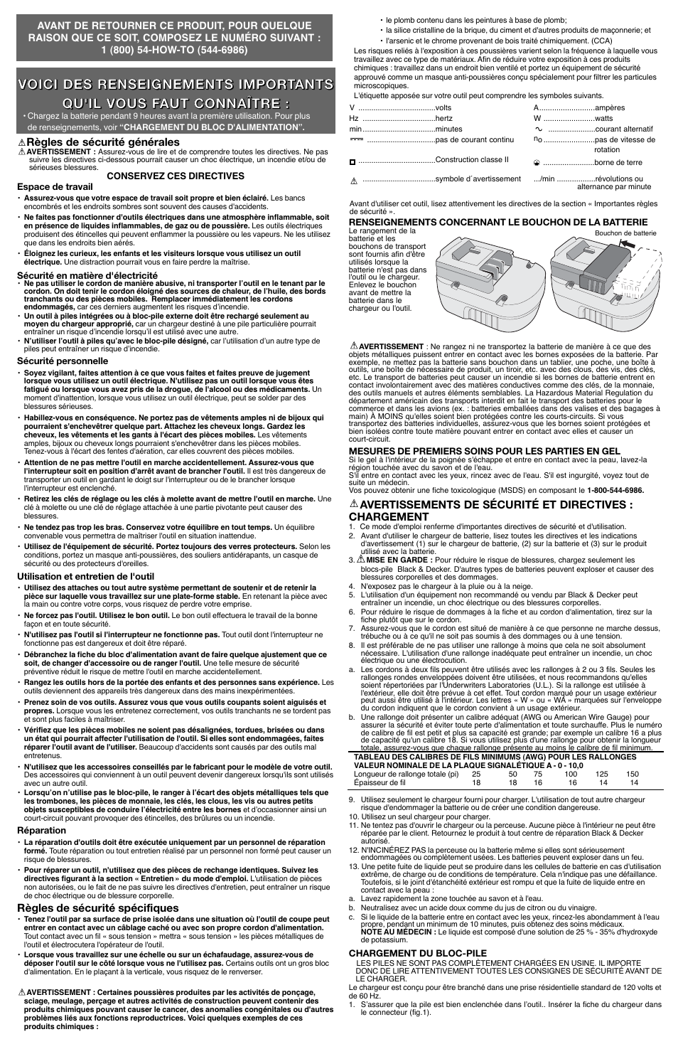 Black & Decker BDG1200K User Manual | Page 3 / 6
