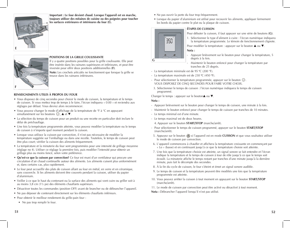 Black & Decker Perfect Broil CTO4550SD User Manual | Page 27 / 39