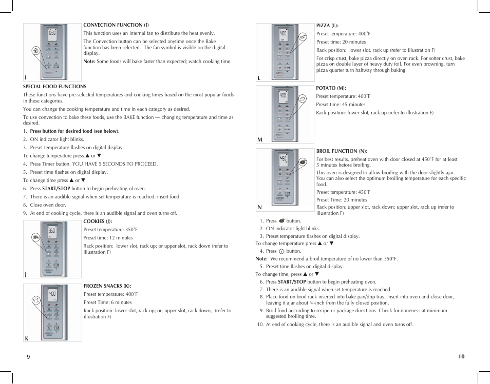 Black & Decker Perfect Broil CTO4550SD User Manual | Page 6 / 39