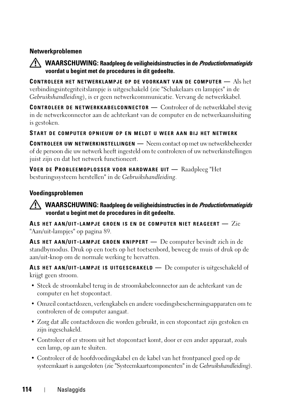 Dell Precision T5400 (Late 2007) User Manual | Page 114 / 394