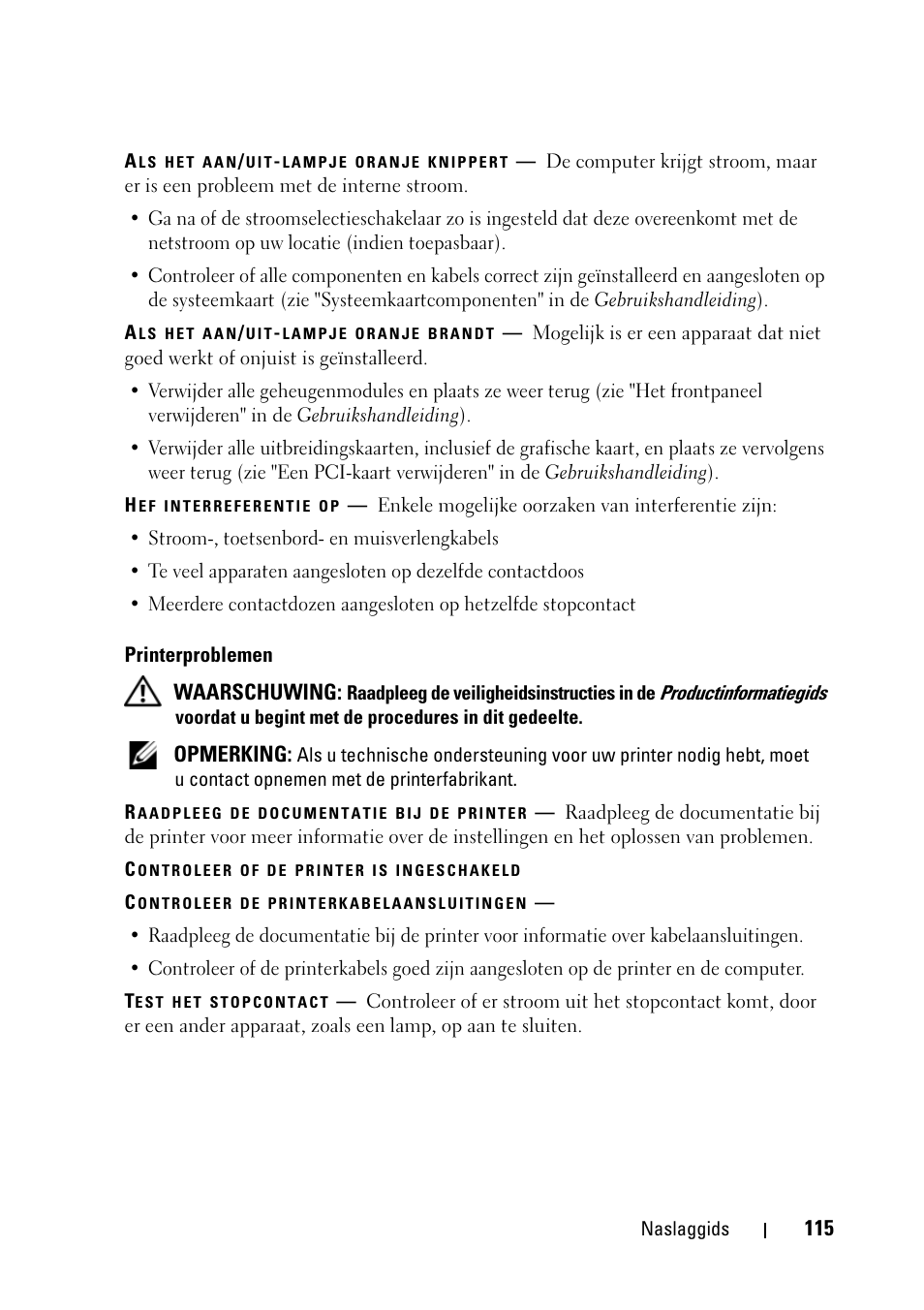 Dell Precision T5400 (Late 2007) User Manual | Page 115 / 394