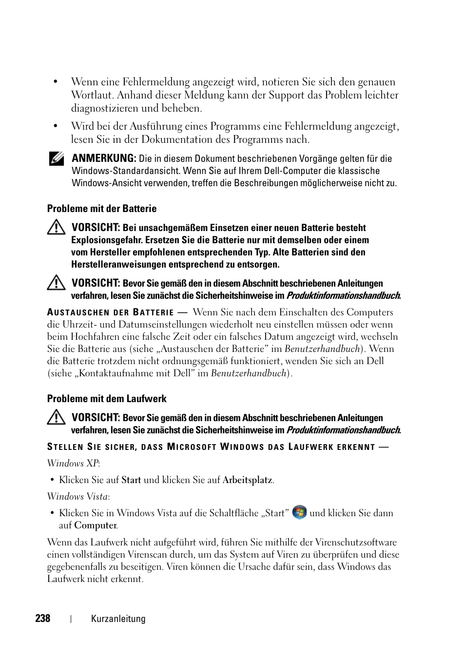 Dell Precision T5400 (Late 2007) User Manual | Page 238 / 394