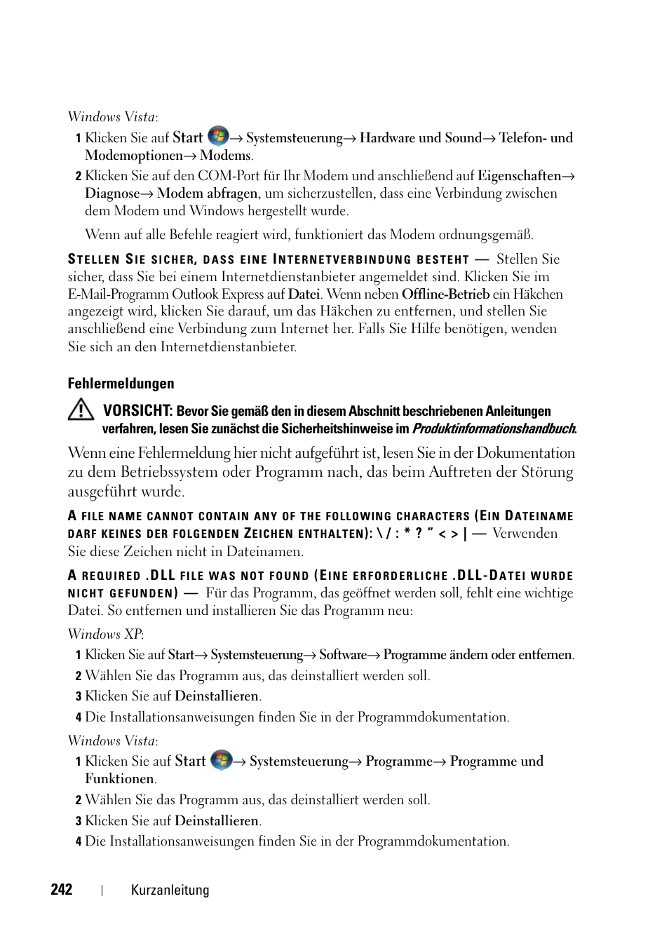 Dell Precision T5400 (Late 2007) User Manual | Page 242 / 394